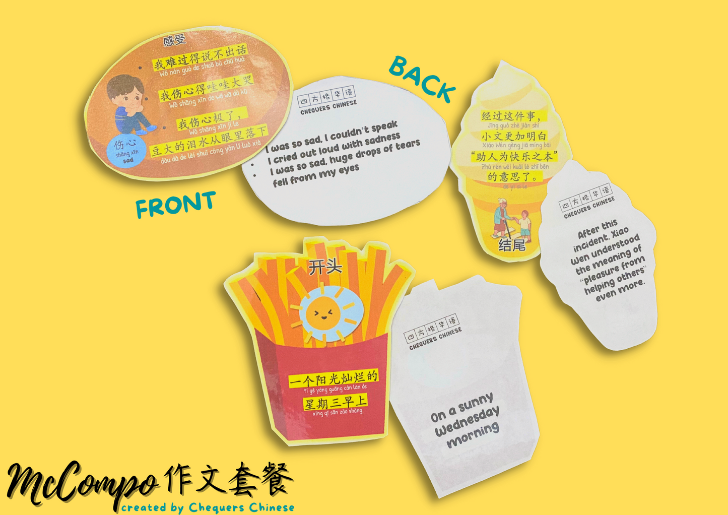 McCompo Visual Cards set 作文套餐 *New Packaging!