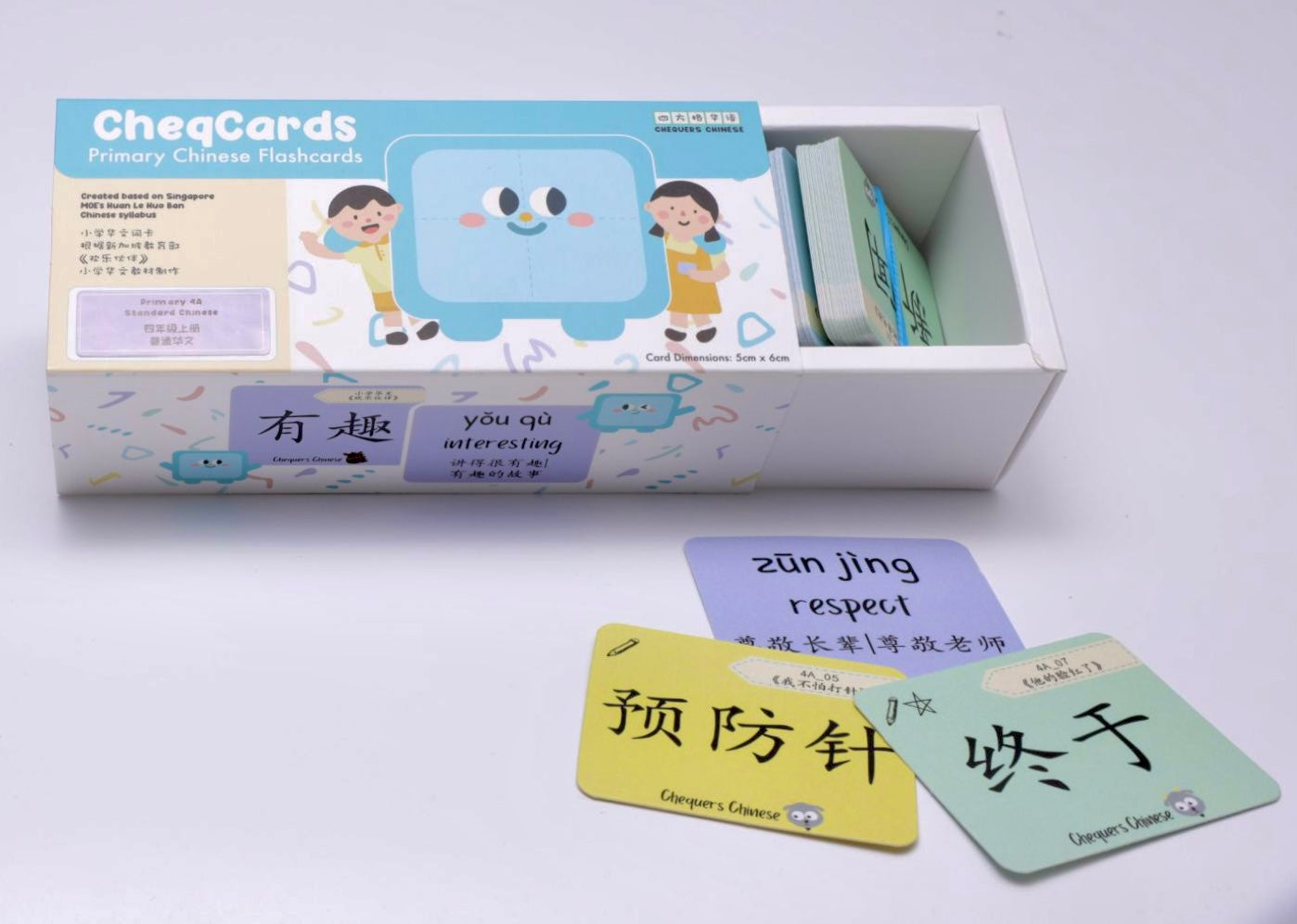 Pri 4A Standard Chinese CheqCards（普通华文）