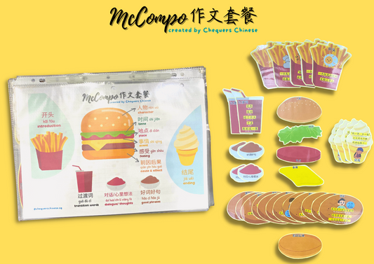 McCompo Visual Cards set 作文套餐